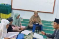 Kegiatan Pembelajaran Al-Qur'an Dusun Renah Jambu Alo Desa Talang Lindung Kota Sungai Penuh.( Poto : ust ).