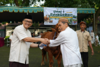 Ilustrasi Hikmah sosial Idhul Adha ( Poto : istimewa )