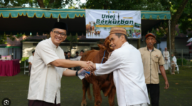 Ilustrasi Hikmah sosial Idhul Adha ( Poto : istimewa )