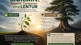 Perumpamaan mukmin seperti tanaman lentur ( Poto : chataGPT 