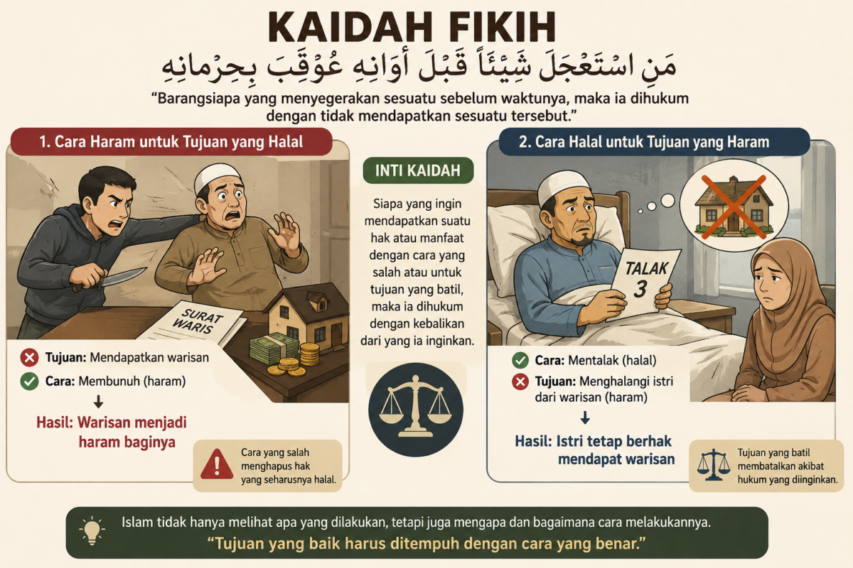 Infografis kaidah fikih( Poto : chatGPT ).