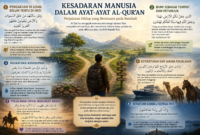 Kesadaran Manusia dalam Ayat Al-Qur’an tentang Kembali( Poto :chatGPT ).