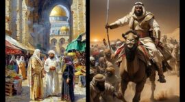 Peran Abbasiyah dalam pembebasan Baitul Maqdis pada masa Shalahuddin Al-Ayyubi menjadi bagian penting sejarah Islam yang menunjukkan kuatnya persatuan umat dan legitimasi politik khalifah.( Ilustrasi Poto : Hidayatullah.com ).