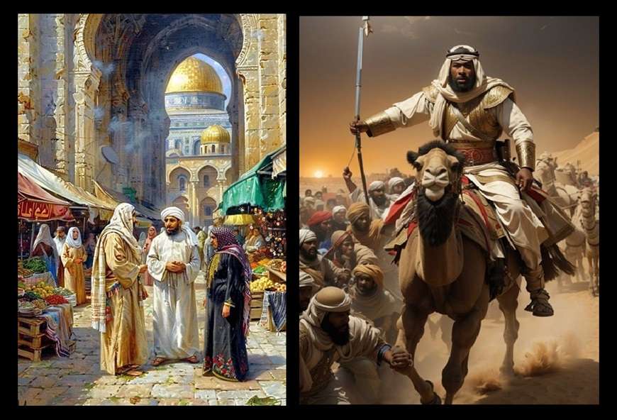 Peran Abbasiyah dalam pembebasan Baitul Maqdis pada masa Shalahuddin Al-Ayyubi menjadi bagian penting sejarah Islam yang menunjukkan kuatnya persatuan umat dan legitimasi politik khalifah.( Ilustrasi Poto : Hidayatullah.com ).