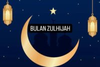 ilustrasi Bulan Zulhijjah( Poto : istimewa ).
