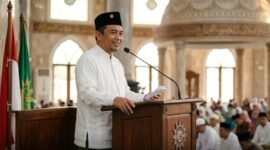 Ilustrasi Khatib sedang membaca khutbah Idhul Adha 1447 H ( Poto : Muhammadiyah Jateng )