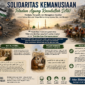 Teladan Rasulullah SAW menunjukkan pentingnya solidaritas kemanusiaan lintas agama( poto : chatGPT )