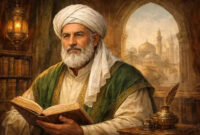 ilustrasi imam muslim. ( Poto : istimewa ).