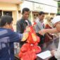 Tata cara Pembagian daging Qurban menurut islam syara' ( Poto : Aqiqah Berkah ).