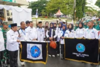 peringatan Hari Anti Narkotika Internasional (HANI) 2026 yang berlangsung di Halaman Fase VII Pasar Raya Padang.( poto : padangkita.com )