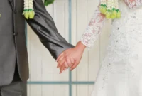 Ilustrasi sepasang pengantin setelah acara ijab dan qabul ( poto : islam.nu.or.id )