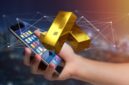 hukum emas digital dalam Islam, riba, jual beli emas, dan perbedaan ulama tentang qabdh dalam transaksi modern.( poto : bareksa.com )