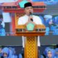 Bupati Tebo Agus Rubiyanto menghadiri Pengajian Akbar Akhirussanah ke-37 di Pondok Pesantren Darul Hikam pada Sabtu (6/6/2026).( poto : jambiprima.com )