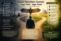 Bahaya lalai dalam mengamalkan perkara sunnah( ilustrasi poto :chatGPT)