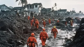 Al-Qur’an menjelaskan 6 bencana alam sebagai peringatan, mulai banjir Nabi Nuh hingga kabut asap. ( poto : nu online )