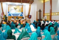 Peserta Sosialisasi Gerakan Jambi Bersholawat di Kabupaten Bungo( poto :jambiprima.com)