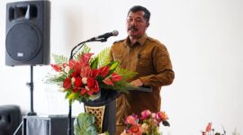 Bupati Kerinci Monadi mendorong Gerakan Jambi Bersholawat.( poto : jambiprima.com )