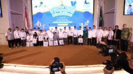 Kemenag menyalurkan Rp23,5 miliar untuk anak yatim dan disabilitas dalam Lebaran Yatim 1448 H.( poto : mediaislam.id )