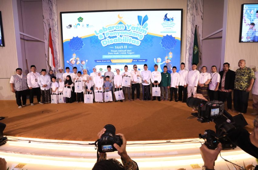 Kemenag menyalurkan Rp23,5 miliar untuk anak yatim dan disabilitas dalam Lebaran Yatim 1448 H.( poto : mediaislam.id )