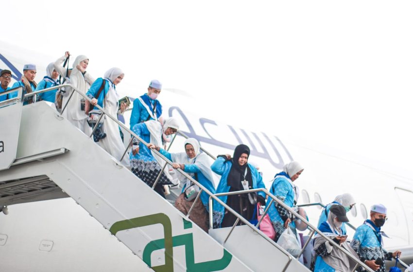 Sekitar 90 persen jemaah haji Indonesia telah pulang ke Tanah Air.( poto : mediaislam.id )