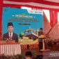 Menteri Agama Nasaruddin Umar saat sambutan peresmian gedung Fakultas Kedokteran UIN Sunan Kalijaga Yogyakarta. Kamis (4/2/2026).( poto : ANTARA)