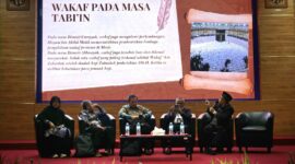 ISLAMI 2026 Unisba mengangkat peran wakaf sebagai penggerak ekonomi.( poto : unesba )