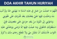 Do'a akhir tahun Hijriyah( poto : bersama dakwah )