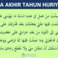 Do'a akhir tahun Hijriyah( poto : bersama dakwah )
