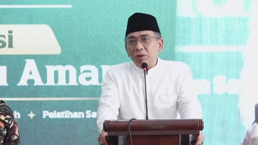 Ketua Umum Pengurus Besar Nahdlatul Ulama KH Yahya Cholil Staquf (Gus Yahya).( poto : nuonline )