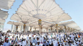 Uraian QS Al-Baqarah 197 tentang haji, larangan ihram.( ilustrasi poto : mediaislam.id )