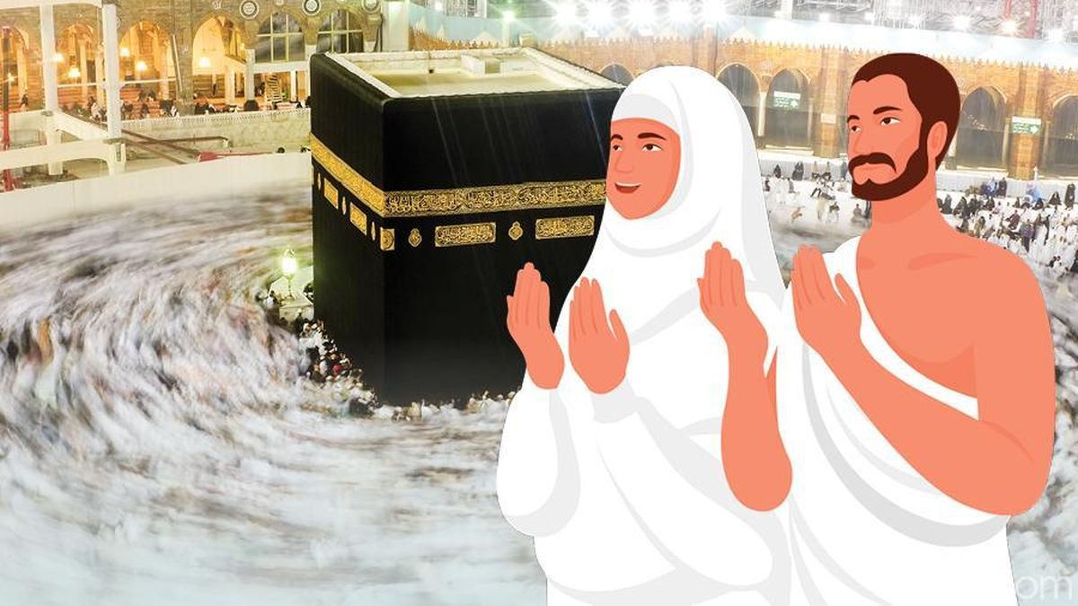 Ilustrasi ibadah haji ( poto :  detiknews)