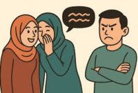 Ghibah dalam Islam adalah dosa besar yang merusak ukhuwah.( poto : kemahasiswaan UII )