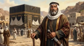 Qushay bin Kilab( ilustrasi poto : NU online )