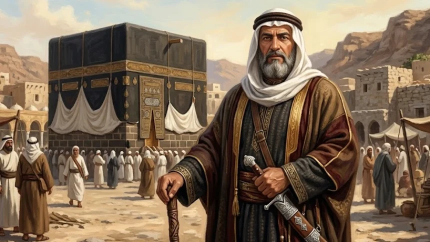 Qushay bin Kilab( ilustrasi poto : NU online )