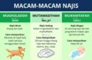 Penjelasan lengkap macam najis dalam Islam, jenis, dalil, dan cara menyucikannya.( poto : bersama dakwah )