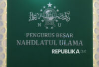 Logo Pengurus Besar Nahdlatul Ulama (PBNU), Jakarta, Rabu (3/12/2025).(poto: republika.co.id).