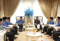 Menteri Agama Nasaruddin Umar mengajak seluruh aparatur sipil negara untuk bersatu menyukseskan gelaran MTQ VIII KORPRI Nasional.(poto: kemenag.go.id)