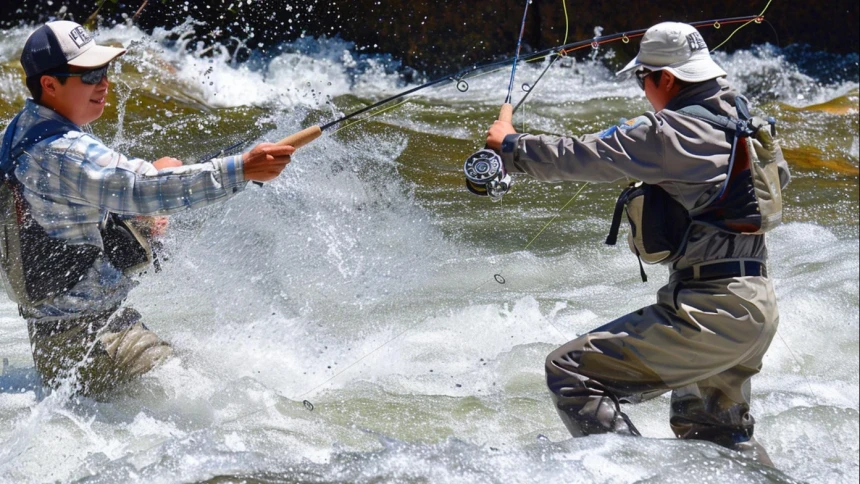 Hukum Lomba Mancing Berbayar di Kolam.( poto : nu online)