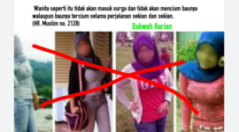 Rasulullah SAW mengingatkan bahaya perilaku kasiyatun 'ariyat.(poto: istimewa).