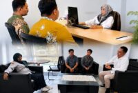 Tim Humas Universitas Islam Tebo saat melaksanakan studi tiru dan berdiskusi dengan Bidang Humas UIN STS Jambi, Senin (20/7/2026).(poto: jambiprima.com).