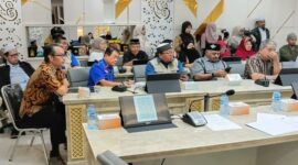 Forum Silaturahim (FS) DKM Bandung Raya menyampaikan aspirasi kepada Komisi V DPRD Provinsi Jawa Barat.(poto: suaraislam).