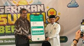 Dewan Pimpinan Pusat (DPP) Hidayatullah bersama Laznas BMH dan Maybank Syariah.(poto: hidayatullah).