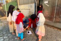 Penyuluh Agama Islam Kantor Urusan Agama (KUA) Gondokusuman menggelar kegiatan Rashdul Kiblat bersama Santri TPA At-Taqwa pada Kamis (16/7/2026).(poto: kantor KUA-Yogyakarta).