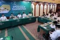 Rapat gabungan Syuriah dan Tanfidziyah PBNU di Gedung PBNU, Jakarta Pusat, Selasa (7/7/2026).( poto : hidayatullah.com)