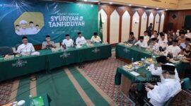 Rapat gabungan Syuriah dan Tanfidziyah PBNU di Gedung PBNU, Jakarta Pusat, Selasa (7/7/2026).( poto : hidayatullah.com)