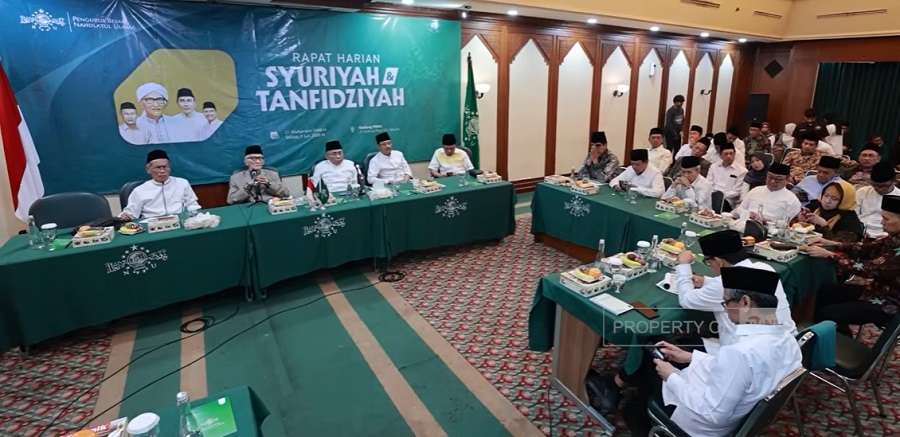 Rapat gabungan Syuriah dan Tanfidziyah PBNU di Gedung PBNU, Jakarta Pusat, Selasa (7/7/2026).( poto : hidayatullah.com)