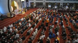 Gubernur Sumatera Barat (Sumbar), Mahyeldi Ansharullah mengajak seluruh elemen masyarakat menjadikan momentum Tahun Baru Islam 1 Muharam 1448 Hijriah sebagai ajang refleksi diri.( poto : padangkita.com )