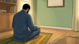 Imam al-Ghazali mengurai tiga tingkatan sabar dalam pemikiran Islam klasik.(poto: lirboyo.net).