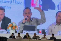 Lodewijk hadir sebagai pembicara dalam Kongres Umat Islam Indonesia (KUII) VIII Hari ke-2 di Hotel Bidakara, Jakarta Selatan, Sabtu (25/7/2026).(poto: mui.or.id).