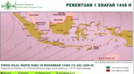 LF PBNU menginstruksikan kepada seluruh perukyah NU untuk melakukan rukyatul hilal awal Safar 1448 H.(poto: nuonline).